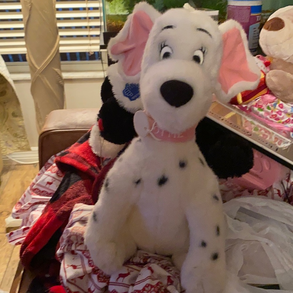 Stuffed dalmation dog
